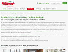 Tablet Screenshot of moebel-bruegge.de